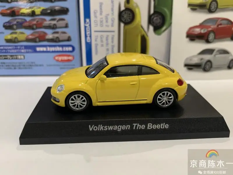 1/64 교쇼 VW 더 비틀 컬렉션, 다이 캐스트 합금 트롤리 모델, 장식품 선물