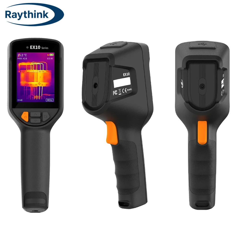 Raythink Ex10 High-resolution Precision 320 * 240 Handheld Infrared Thermal Imager For Wall And Pipeline Inspection