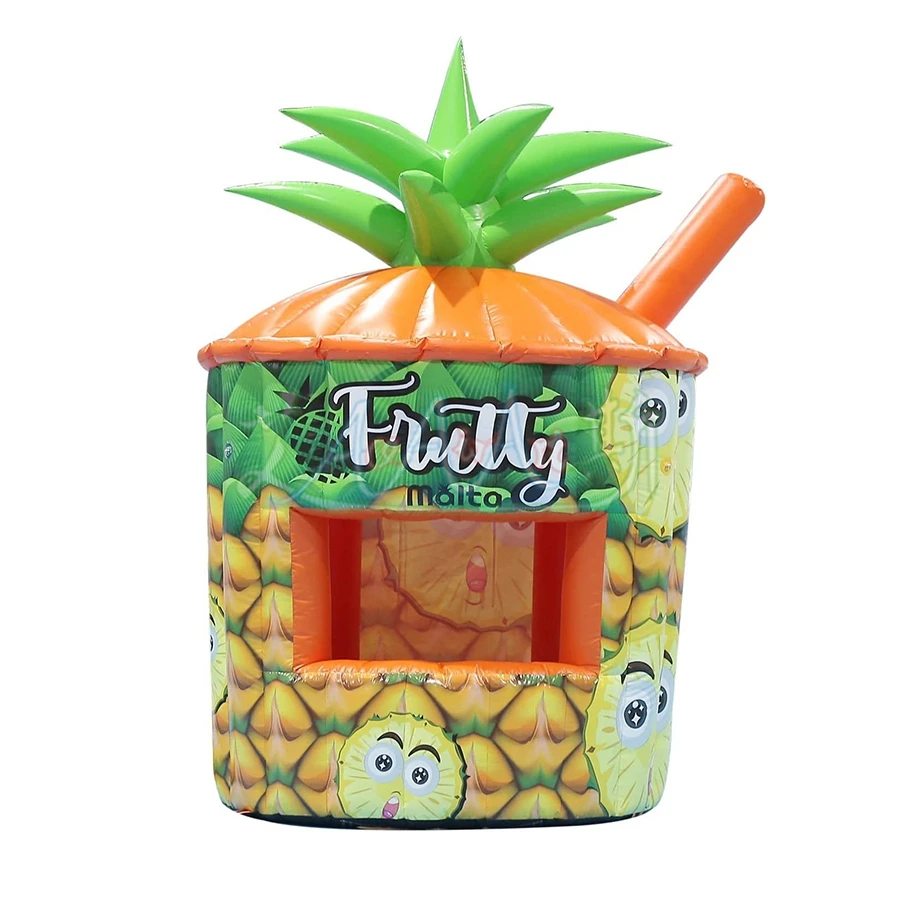 

Inflatable Pineapple Booth Stand Concession with Air Blower for Business, Event, Advertising, Promotion