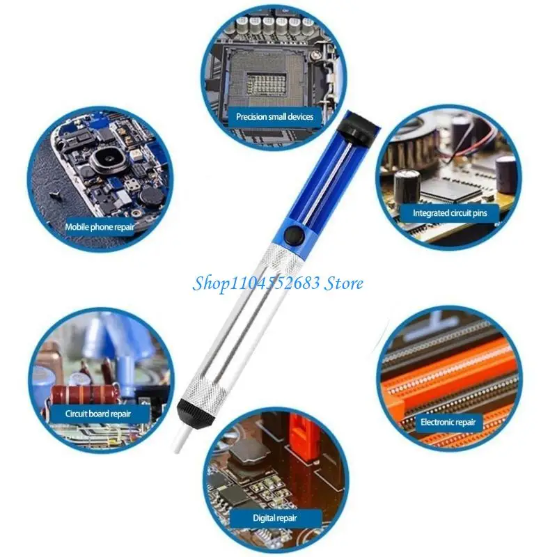 Y6GD Solder Sucker Desoldering Vacuum Pumps Solder Removal Tool Desoldering Pumps Soldering Sucker Tool