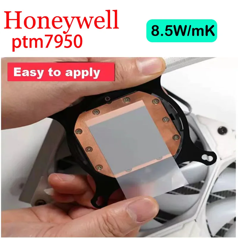 هانيويل ptm7950 مرحلة تغيير الوسادة معجون حراري GPU وحدة المعالجة المركزية المبرد 40x80X0.2 مللي متر التبريد موصل بطانة حماية من السيليكون حصيرة Termмоoproкла