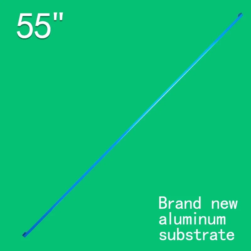Circuitos originais da tira, 80LED, 675mm, LJ64-03515A, LTA550HQ20, LE55A700K, 3D55A6000I, LED55X5000DE, 1PC, novo