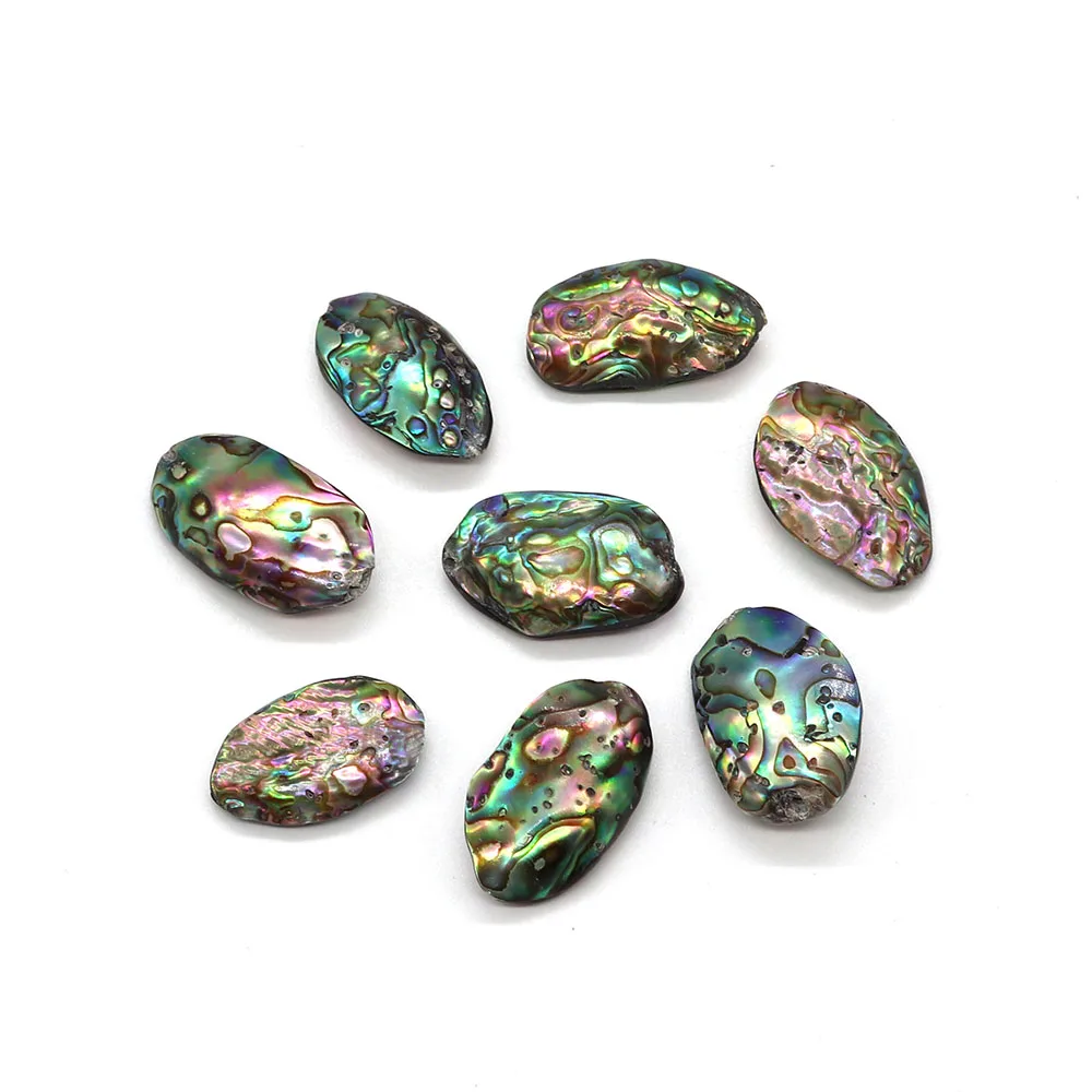 2pcs Natural Abalone Shell Irregular Abalone Beads 13-30mm Charm Fashion Jewelry DIY Necklace Earrings Bracelet Making Accessory