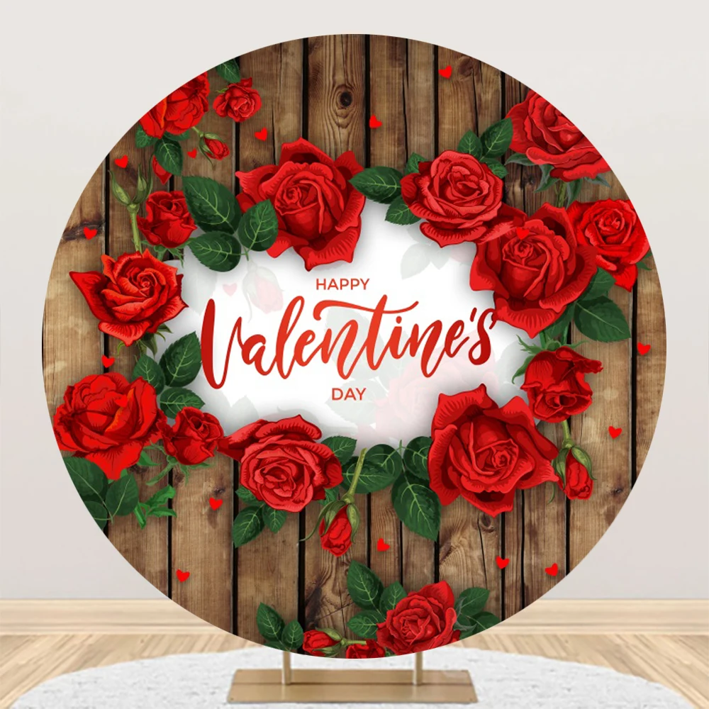 Alles Gute zum Valentinstag Fotografie Hintergrund Ballon Erdbeere Rose Blume Romantische Liebe Paar Sammeln Dekorationen Hintergrund