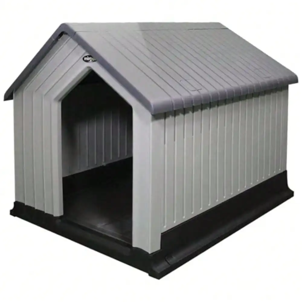 

Outdoor Durable Plastic Waterproof Animal Shelter Large - Comfortable Pet House For All Seasons