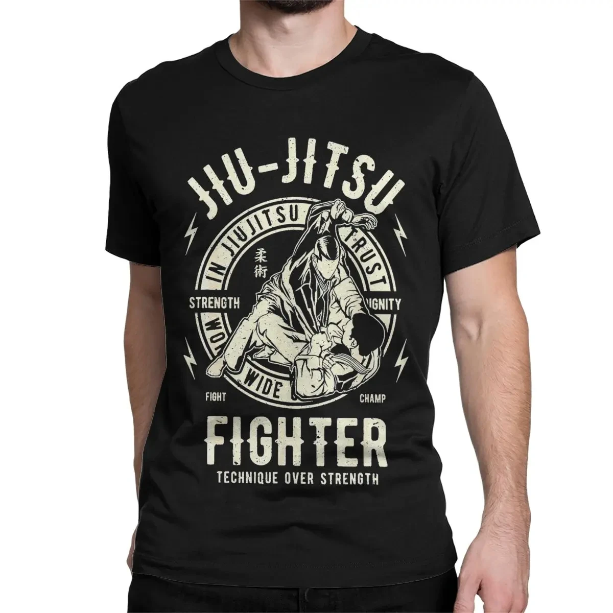 JIU JITSU BJJ Tee For Brazilian Fighter T Shirt for Men Women 100% Cotton T-Shirts Crewneck Tees Short Sleeve Tops redtube