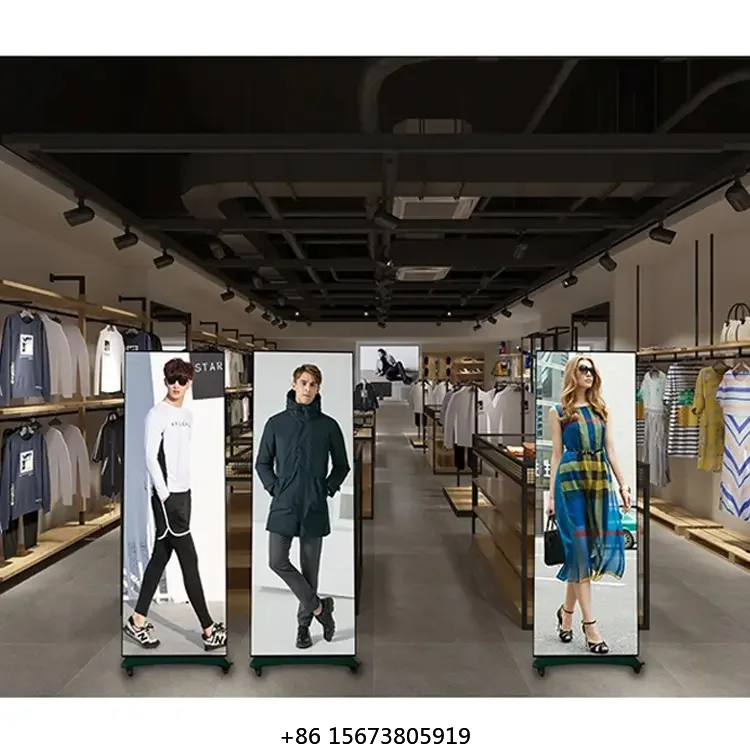 

P2.5 Digital Signal Screen Smart Split Portable LED Screen Indoor Led Video Wall Digital Advertising Led Poster Display Screen