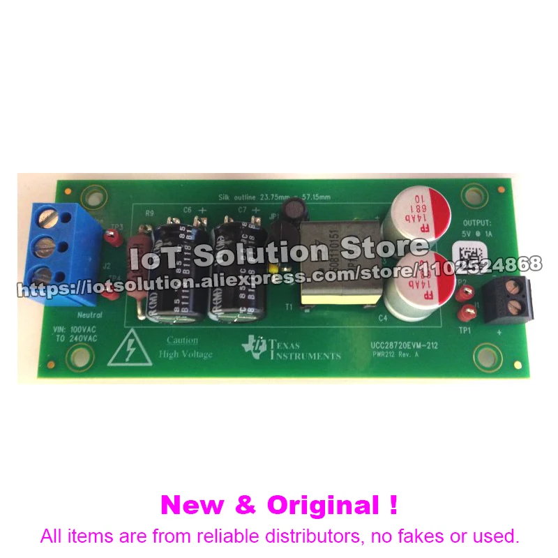 UCC28720EVM-212 5W Evaluation Module for USB off-line adapter UCC28720EVM 212