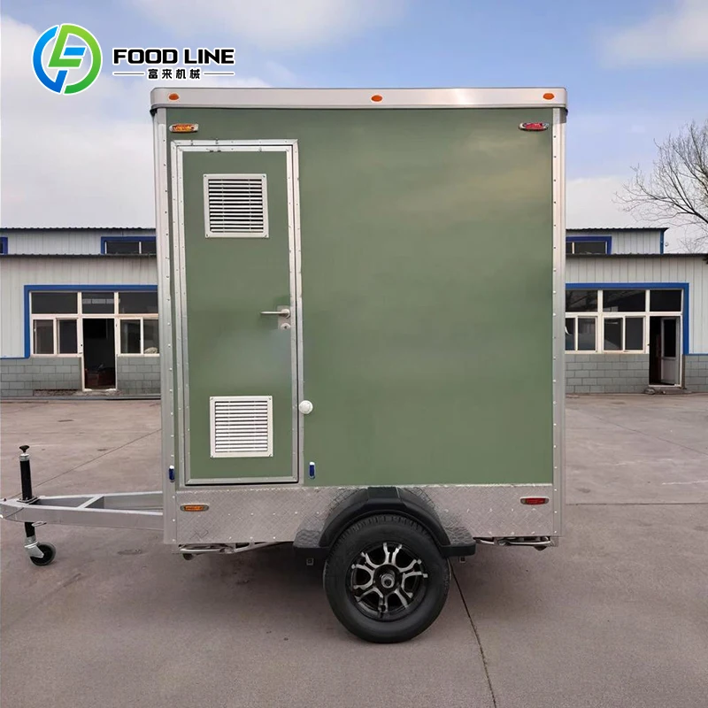 Custom Mobil Toilet with Shower Mobile Toilets Outdoor Portable for Events Luxury Mobile Toilet Prices
