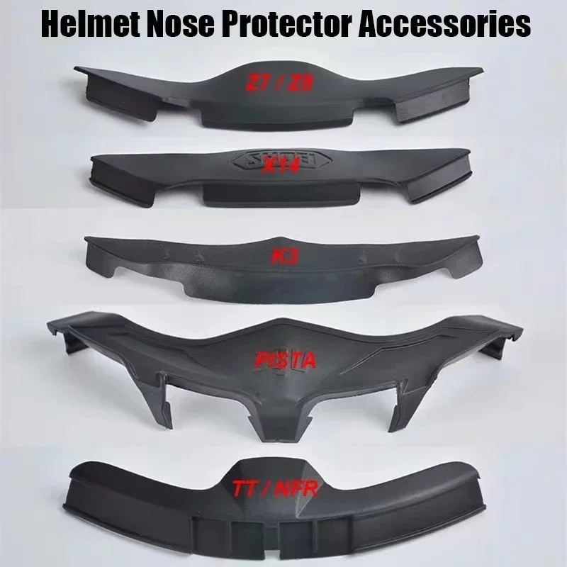 

Motorcycle Accessories Helmet Nose Protector for AGV PISTA K1 K3SV SHOEI Z7/X14/X15/Z8 Cascos Moto Viseira Capacete Base Parts