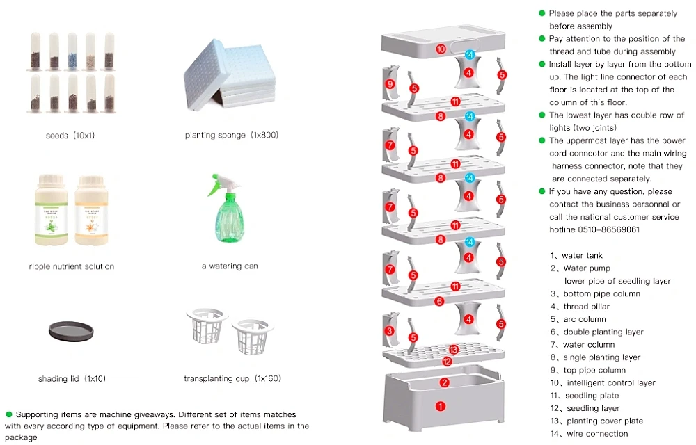 Machine Growing High Quality Indoor Farming Vertical Rack High Yield Smart Farms Vertical Hydroponic