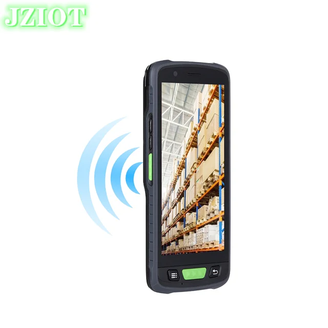 OEM/ODM Factory Price Handheld Ticketing PDA with 1D/2D QR Barcode Scanner NFC Smart IC Card Reader 5.5