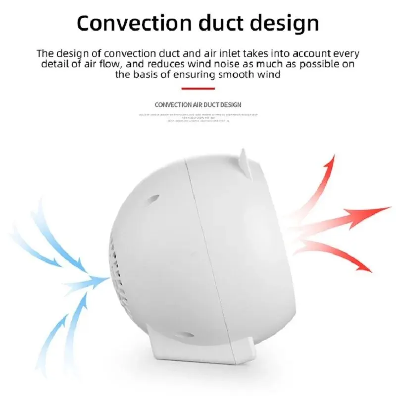 휴대용 PTC 세라믹 공간 히터, 실내 사무실, 데스크탑, 가정용 미니 전기 히터, 에너지, 온도조절기-220V