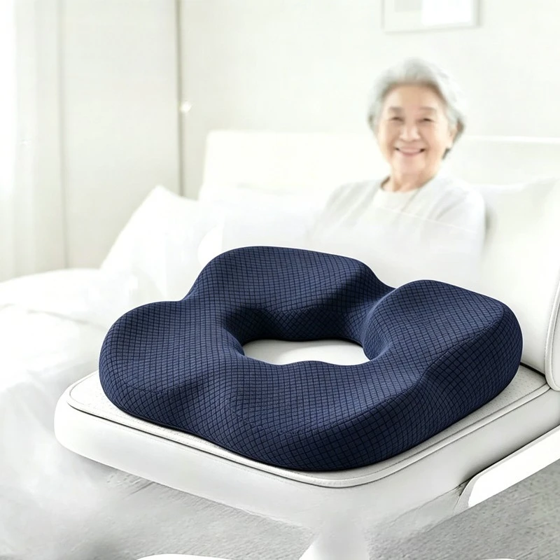 Elderly People Chair Cushion Pillows Hemorrhoid Seat Cushion Tailbone Coccyx Orthopedic Medical Memory Foam Seat Prostate Chair
