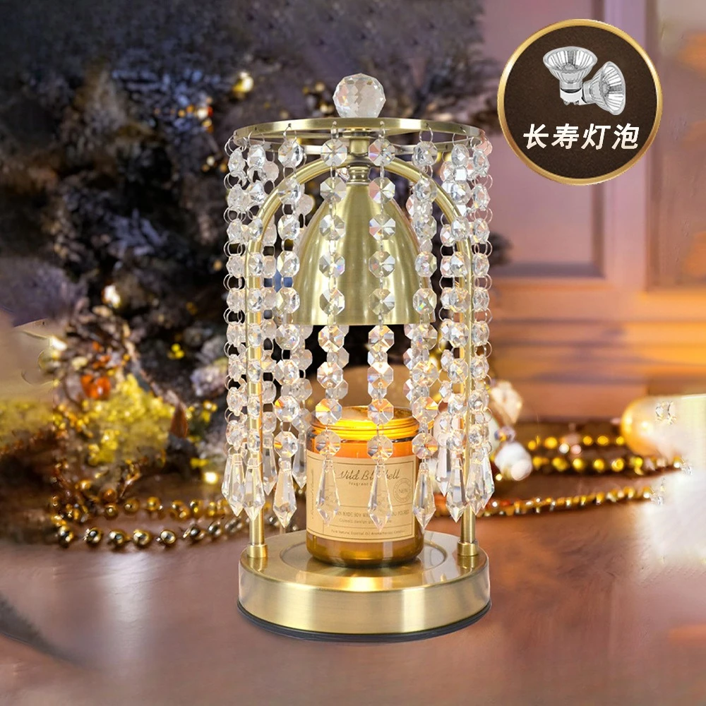 Decorative candle melting lamp Simple fireless aromatherapy lamp Decorative home decoration diffuser wax melting lamp