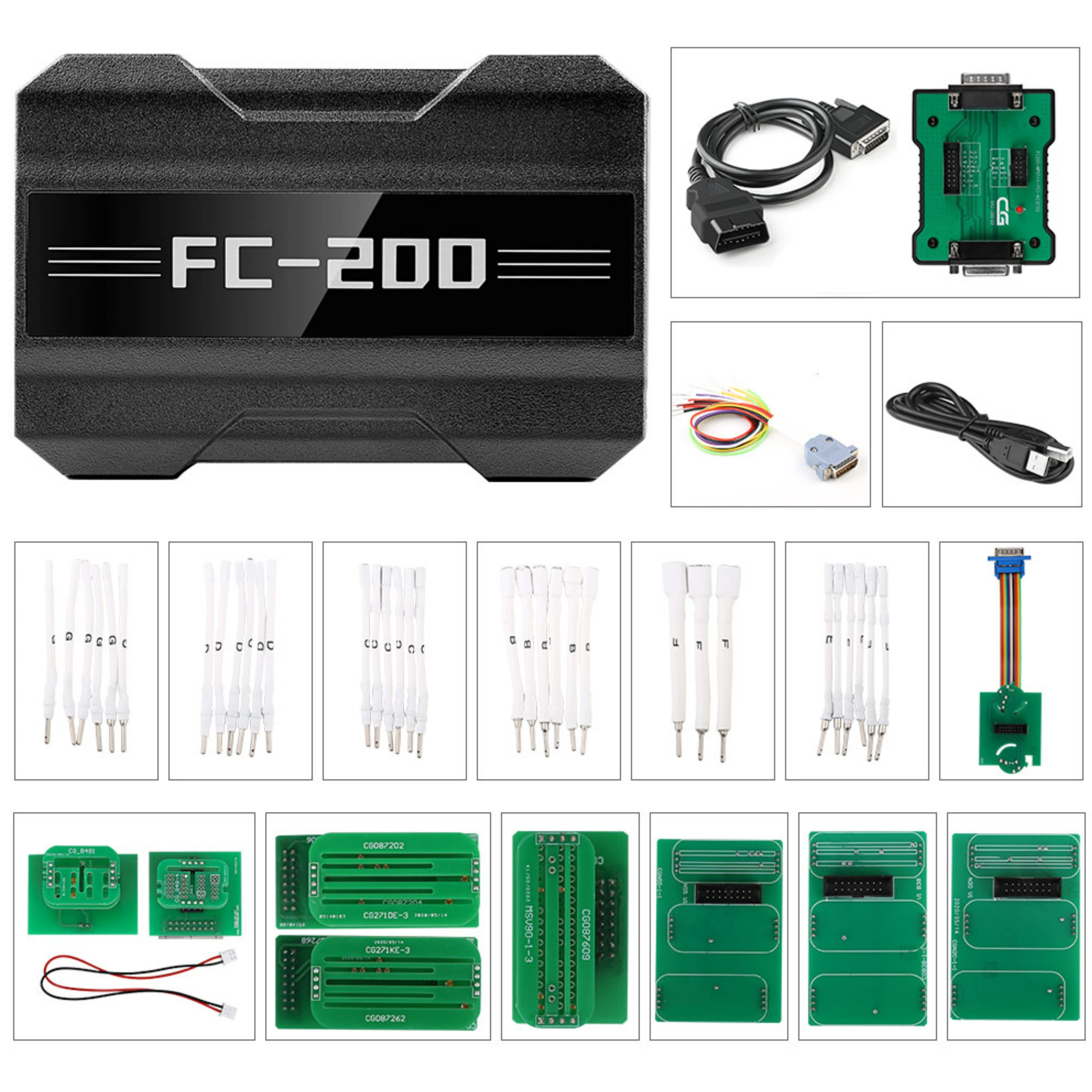 Algernon-keys CGDI FC200 auto ECU Programmer FC-200 Full Version All License Activated Update of AT200 Support Multi-model