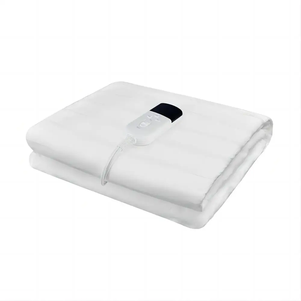​ RUIANBAO Manta calefactora Manta eléctrica Cojín calefactable 160 * 130 cm Colchón térmico Calentador corporal Calentador de cama 3 niveles de calor