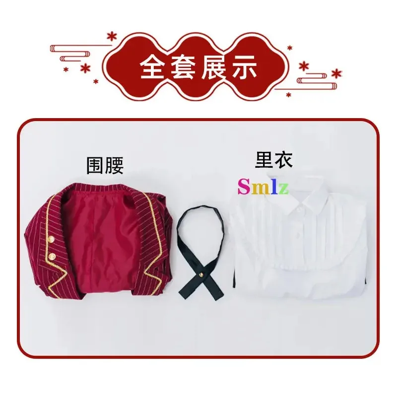 

Heroine Cosplay Anime Tears of Themis Costume Girls School Red Uniform Halloween Carnival Party JK Costumes ABC123MVVFGTCVXS025