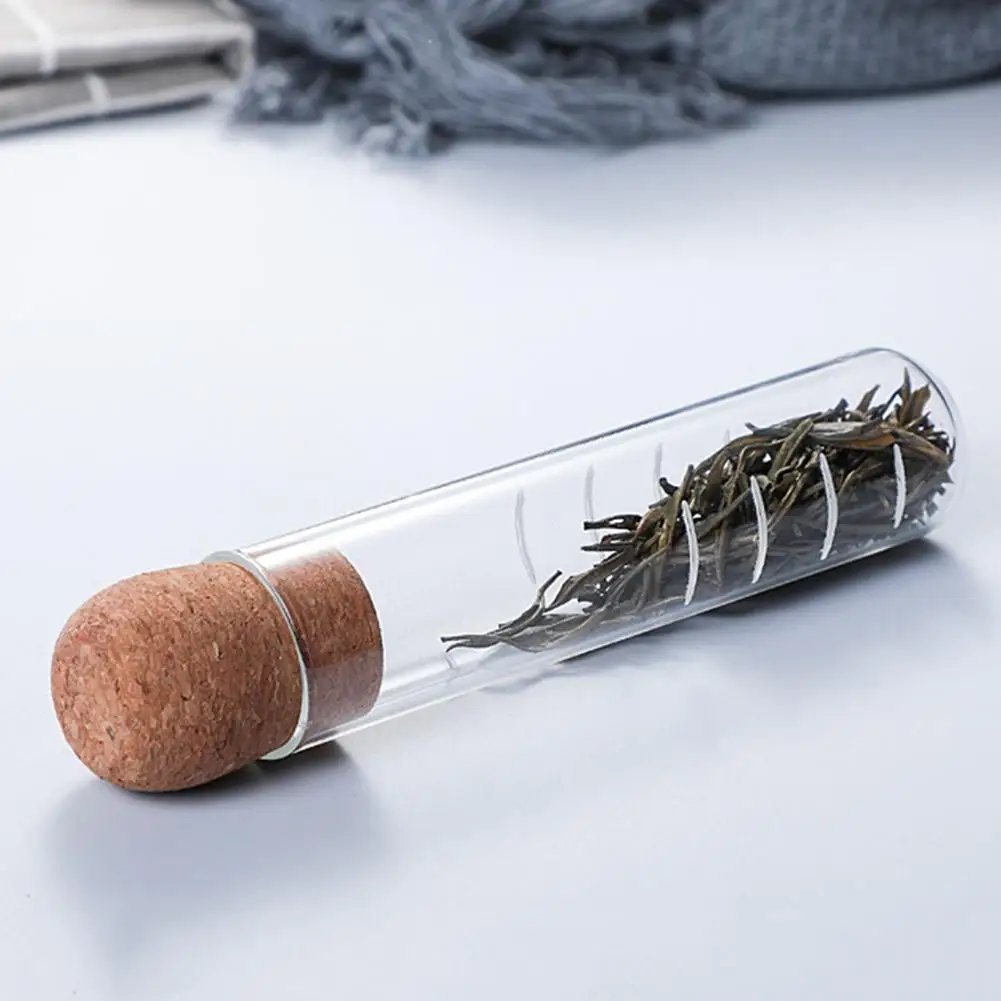 Infusore per tè in vetro tubo creativo Design in vetro colino da tè per tazza filtro fantasia per Puer Tea Herb Tea Tools accessori
