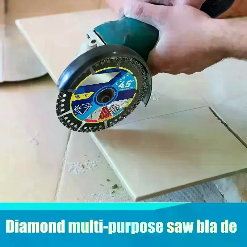 115mm Diamond Cutting Blades Metal Tile Stone Plastic Angle Grinder Saw Blades For Alloy Cast Iron Marble Tool Accessories