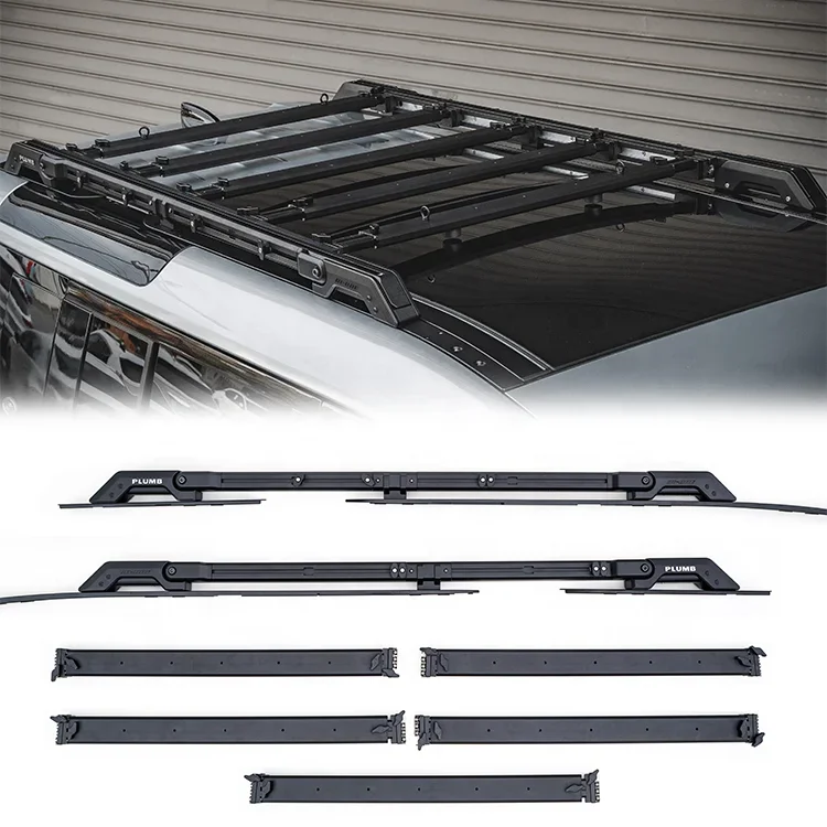 2020+ CNC Process Parts Aluminum Alloy Removable Luggage Rack Roof Rack for  Defender L663 110