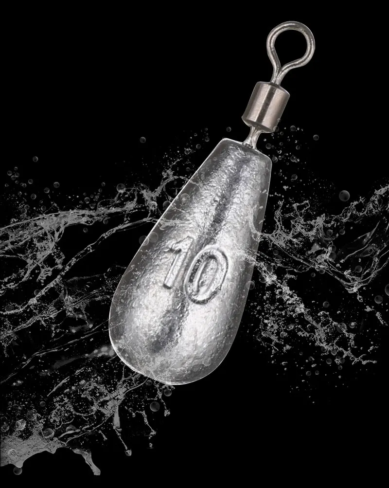 TAKEDO FD04 Free Drop Angeln Gewicht Sinker 3,5g 5g 7g 10g 14g 20g Angeln Sinker mit Wirbel Angeln Zubehör Für Angeln – Detail 3