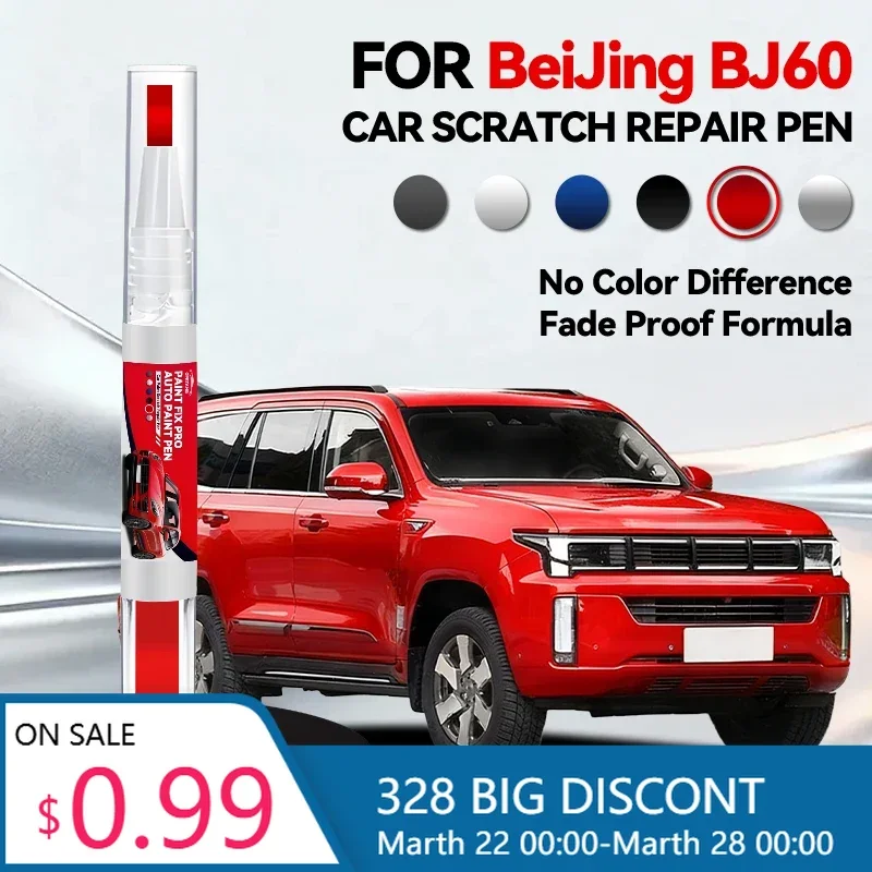 

Горячая новинка: Ручка-корректор для ремонта лакокрасочного покрытия BAIC Beijing BJ60 2023-2025 – Устранение царапин, DIY аксессуар для авто, черный/белый