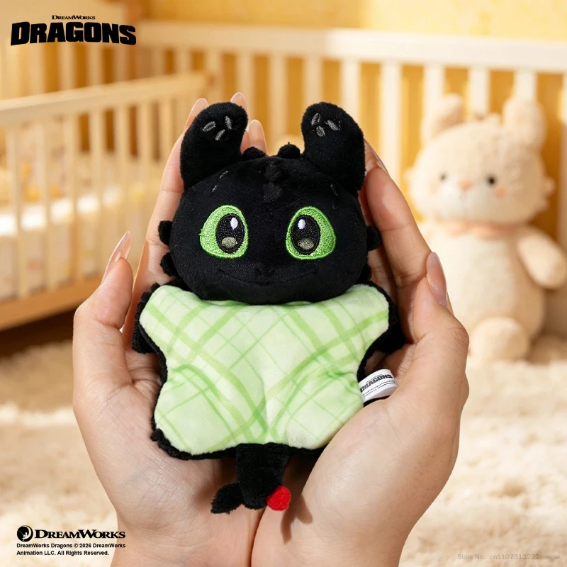 Licensed How To Train Your Dragon Plush Bean Bag Keychain Cute Couple Soothing Figure Pendant Soft Stuffed Bag Decor Gift Toys view 2