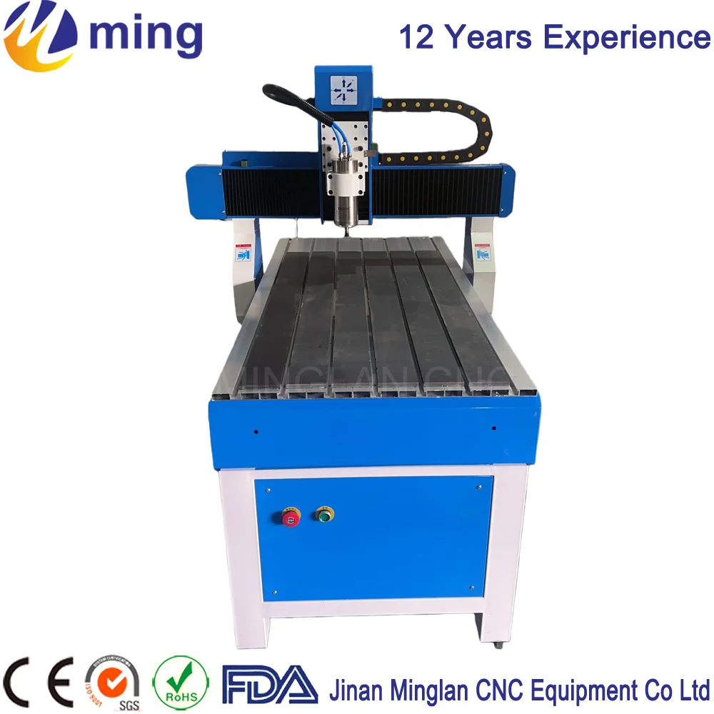 600x900mm cnc router 3 axis wood metal cutting milling machine