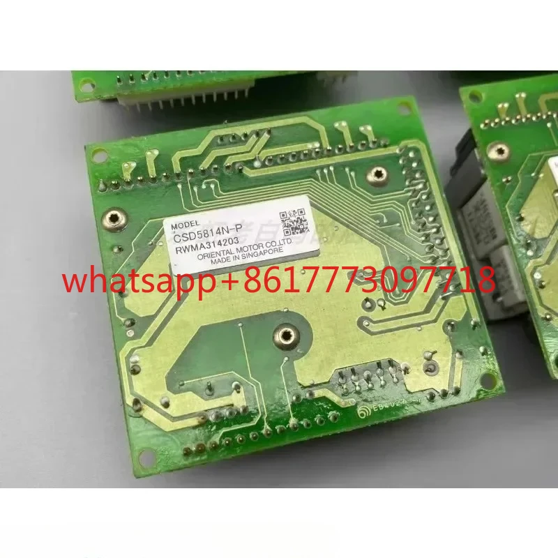 Japanese Oriental Motor 5-phase stepper motor driver 1.4A model CSD5814N-P has been tested