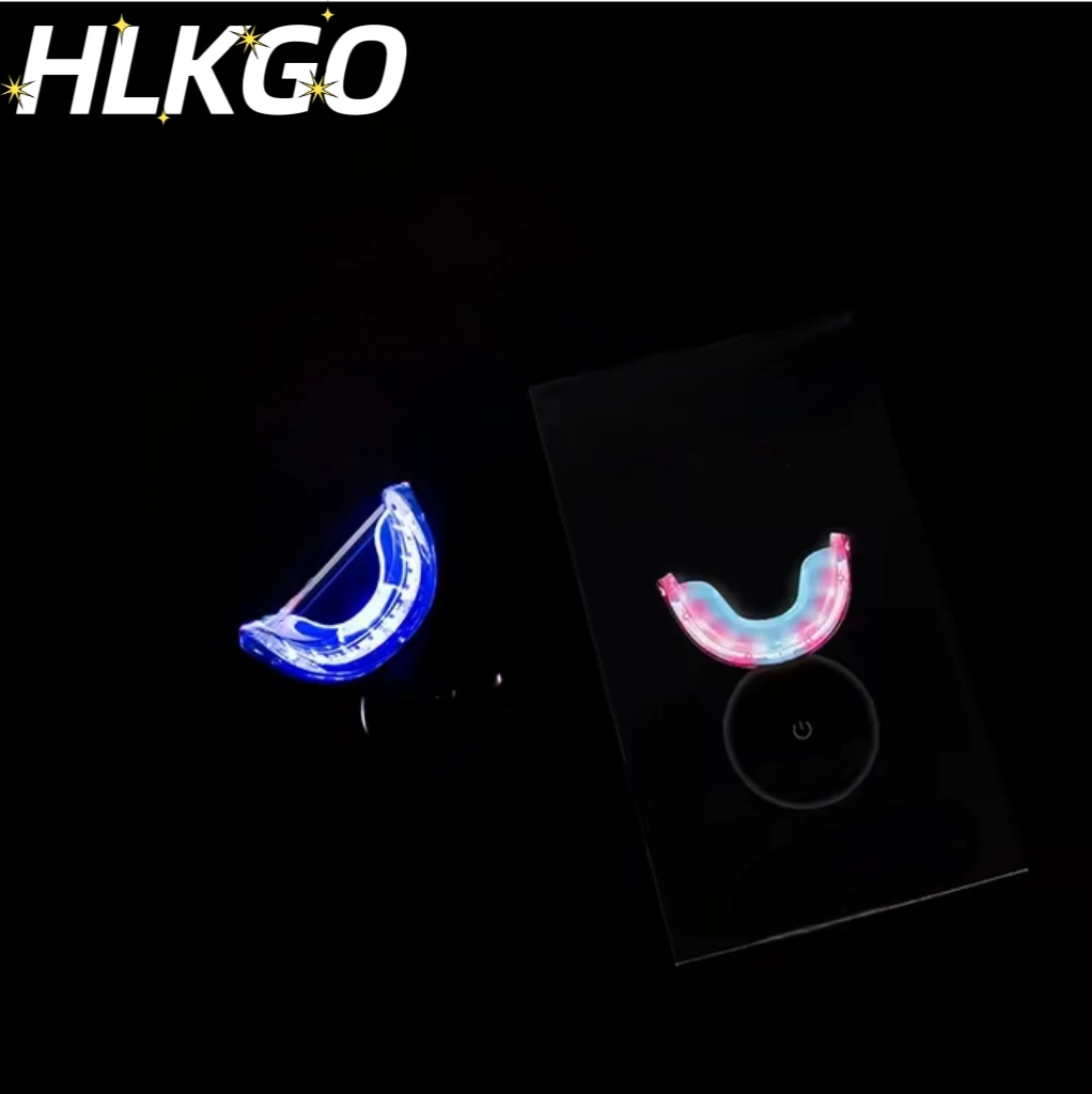 Teeth Whitening kit 44% Peroxide Wireless Charging Oral Care Gel Kit Tooth Whitener New Dental White Equipment LED Light
