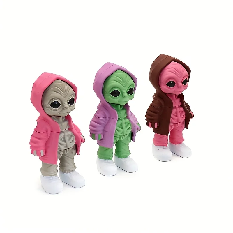 Funny Alien Herb Grinder Spice Grinder for Tea Pepper Portable Cigarette Smoking Accessories Gift for Men Husband Smoker Kitchen - view 4