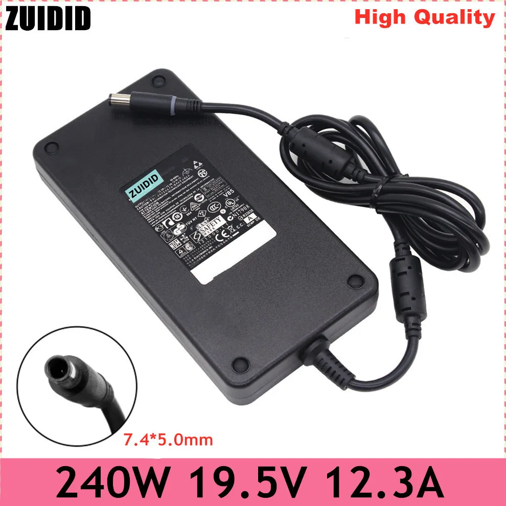 19.5V 12.3A 240W 7.4*5.0mm Power Adapter AC Charger for DELL Alienware M17x R4 M18x X51 Precision M6400 M6500 M6600 M6800 PA-9E