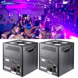 2pcs LED Smoke Bubble Machine Vertical Bubble Machine Special Equipment With DMX512 Control for DJ DISCO Wedding Performance