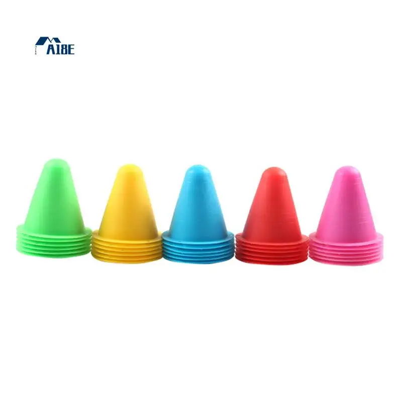 

A18E-Soft Plastic Agility Field Marker For Soccer,Football - Indoor/Outdoor Skating - Training Cones For Drills And Games
