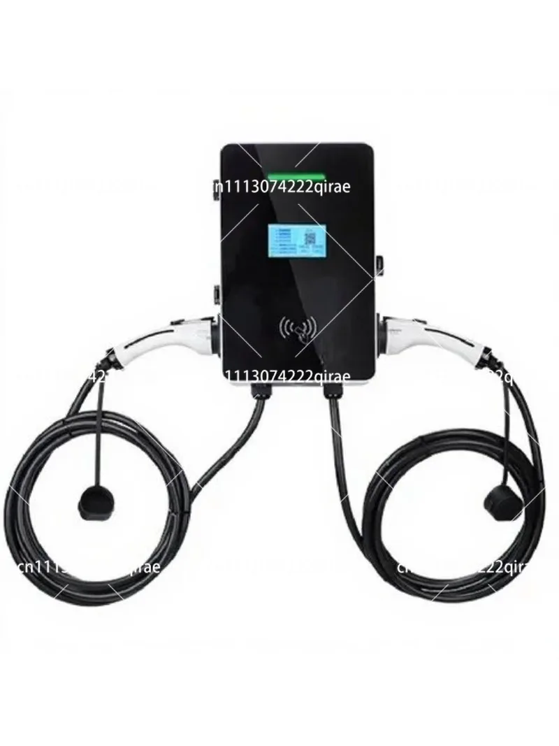 EV Charger 14KW×2 Dual Electric Car Charging Station 32A GBT Fast Wallbox