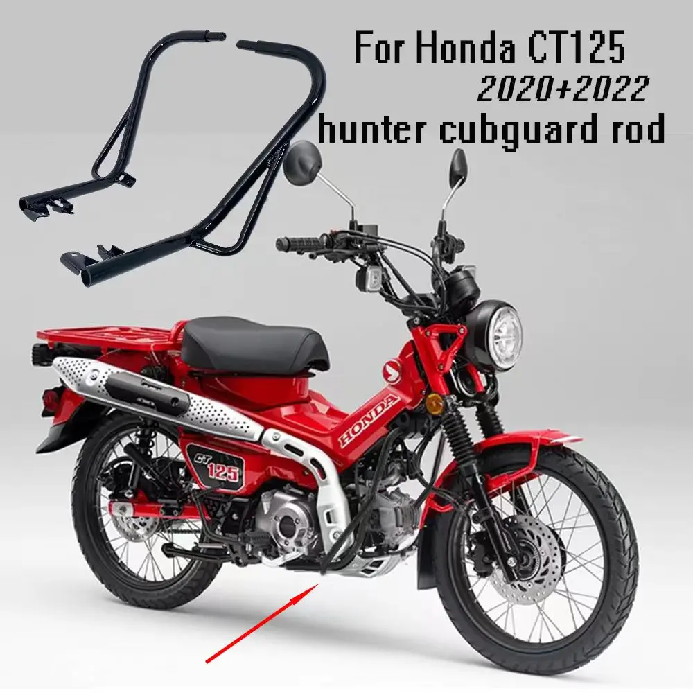 CT Motor İçin Güçlü ve Dayanıklı Kasko Koruyucu: HunterCub CT125 İçin Tam Uyumlu Çarpma Barı