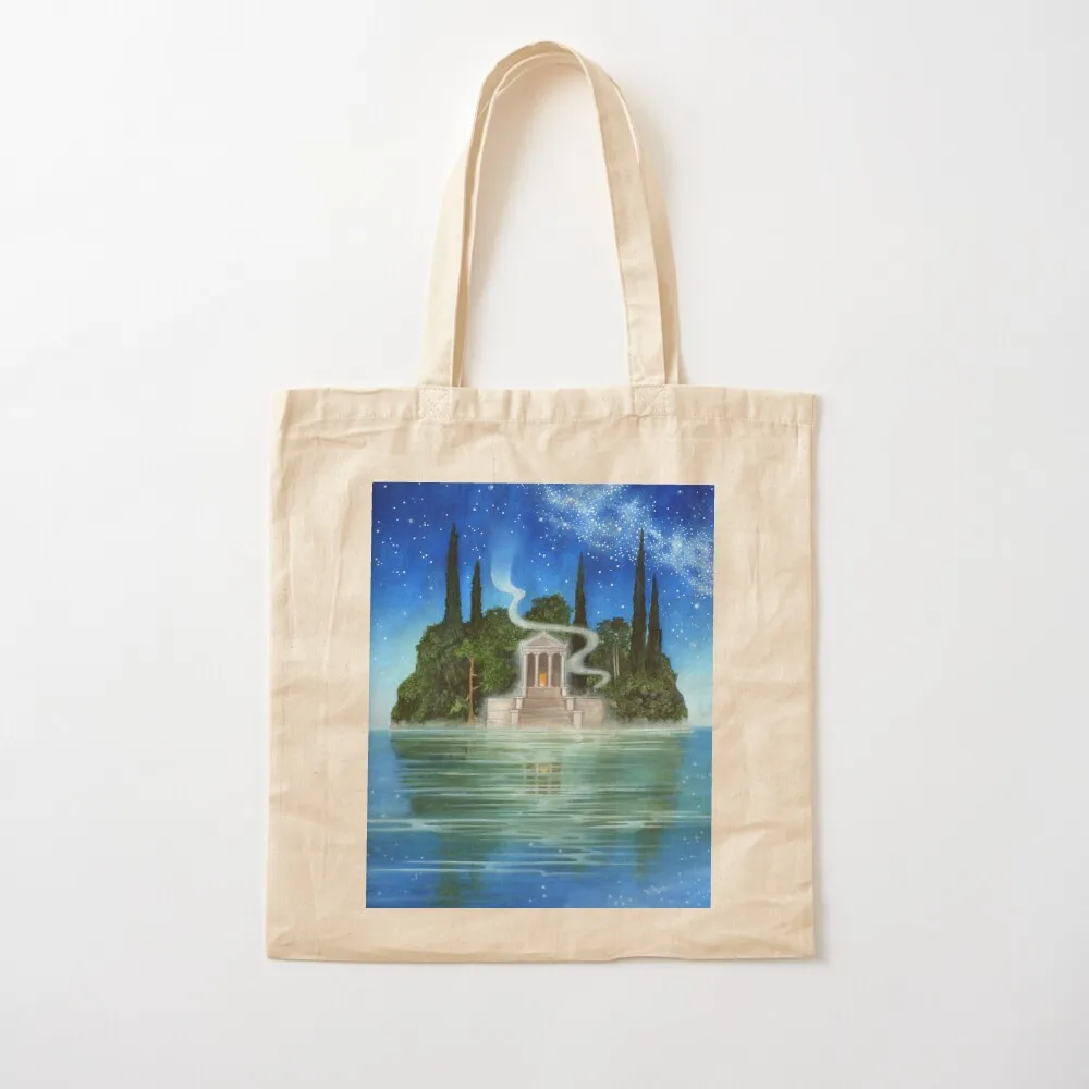 

The Magical Temple by Stuart Littlejohn Tote Bag eco bag folding Cloth bag bags luxury women Canvas Tote