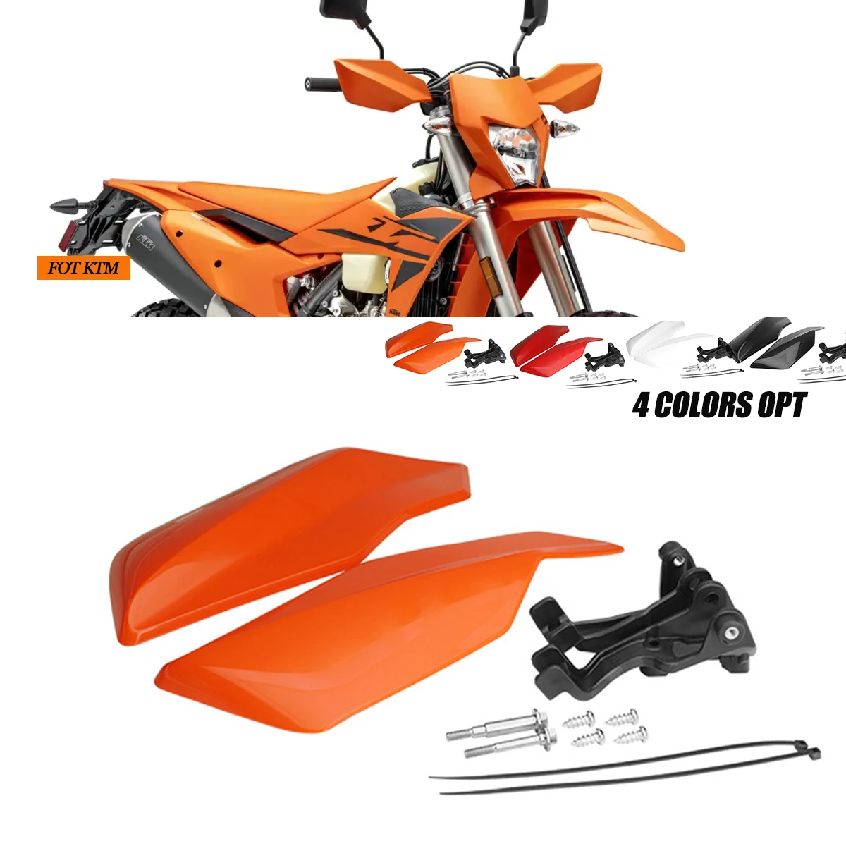 

2024 For KTM EXC XC SX SXF XCF 50-500 Motobike Dirtbike Handguard Handlebar Guard Protector Enduro Motorcycle Accessories Parts