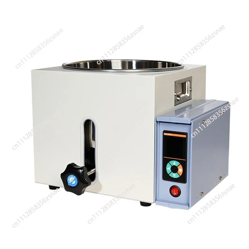 Digital Display Constant Temp HH Bath Pot, Water & Oil Dual-use, Handwheel Lifting PID Control for Various Lab Experiment Scenes