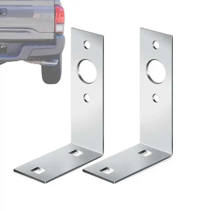 

Монтажный кронштейн для прицепа, светодиодный светильник, L-образная металлическая стойка для ламп, 2 шт., для транспортного средства, грузовика, лодки, морской пехоты