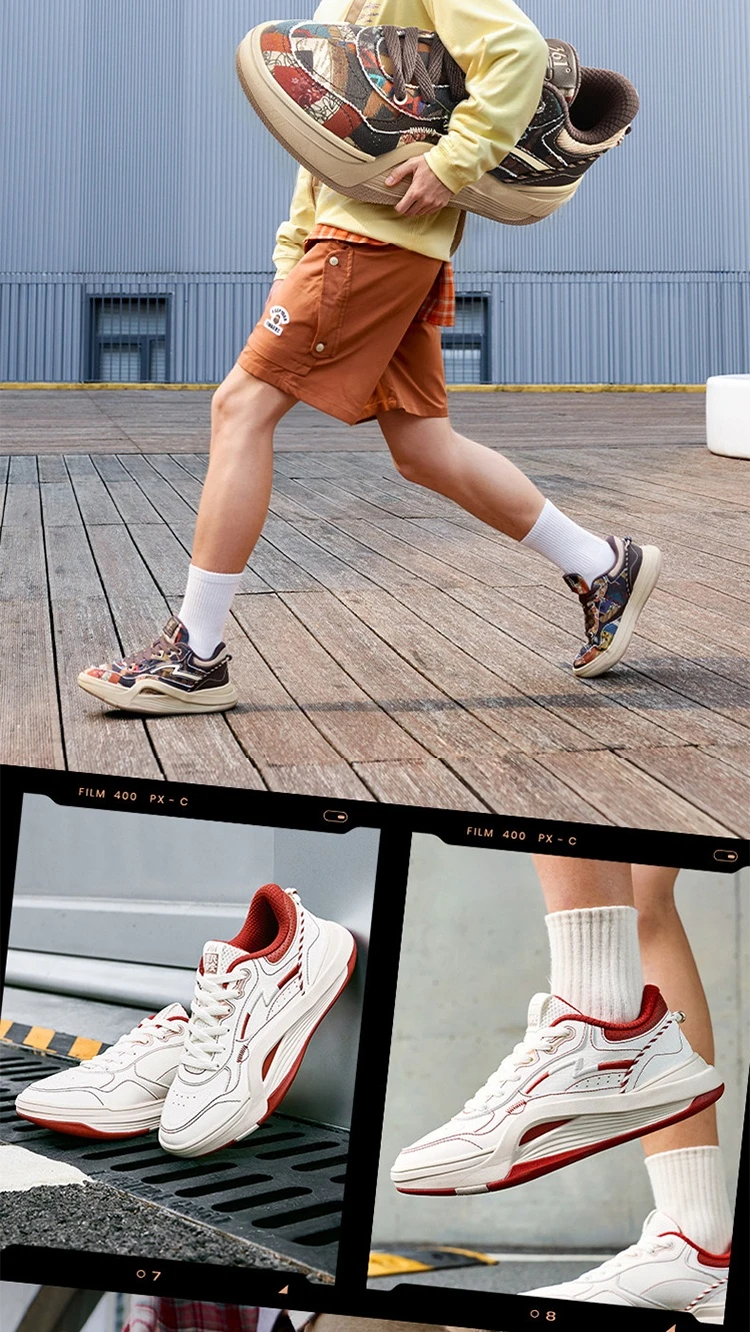 361 Degrees Dune 2.0 Leichtgewichtige Lifestyle-Sneaker für Herren, verschleißfest, stoßdämpfend, atmungsaktiv, mit weicher Sohle 672636617 – Detail 14