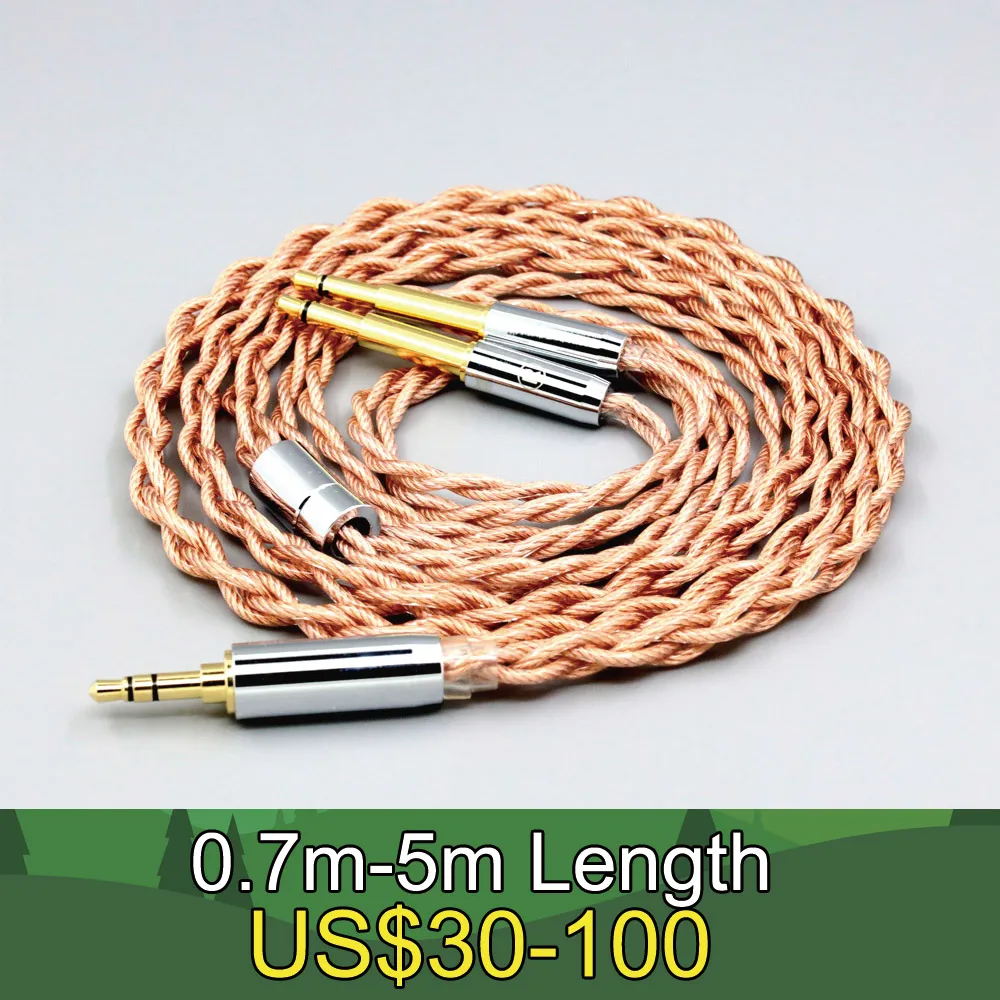 

Graphene 7N OCC Shielding Coaxial Mixed Earphone Cable For Meze 99 Classics NEO NOIR Headset Headphone LN007786