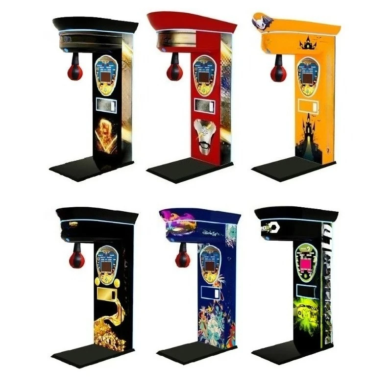 Customized Arcade Coin Operated Boxing Game Machine Punch Force Testing Entertainment Equipment