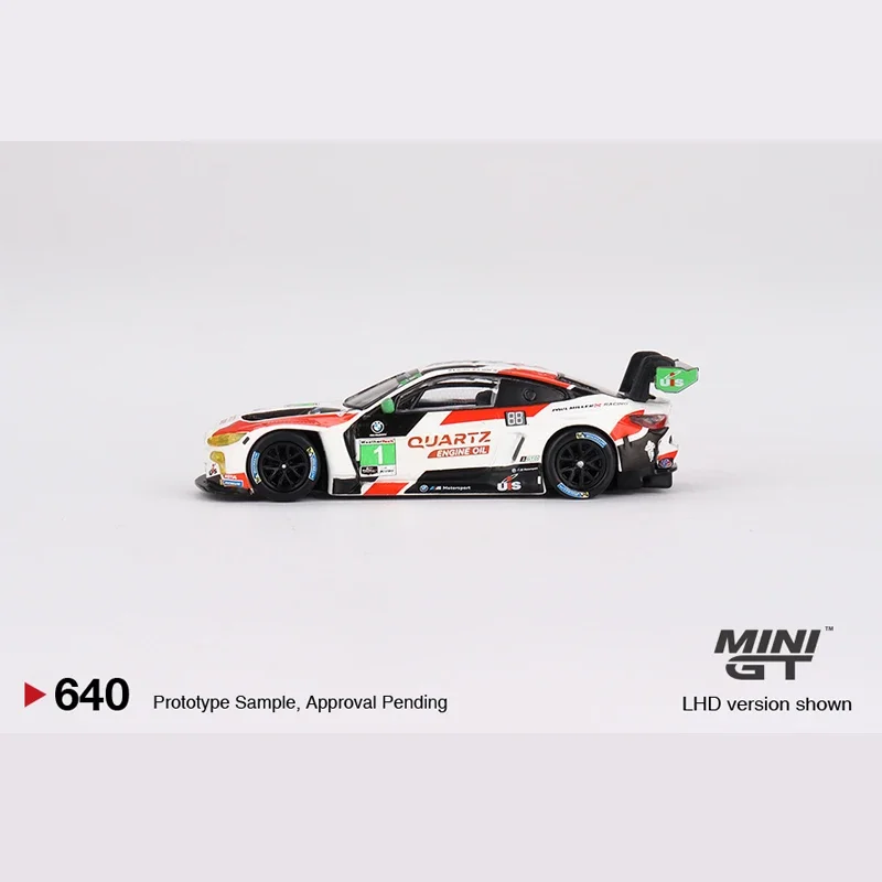 

MINIGT 1/64 #604 for M4 GT3 #1 Die-cast Alloy Car Model Collection Gift