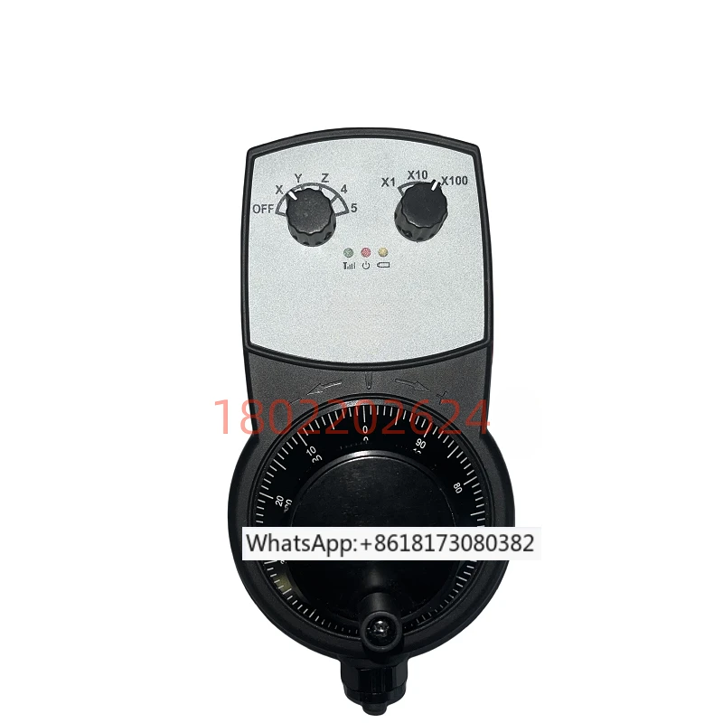 Wireless electronic handwheel multifunctional enhanced handheld unit with emergency stop start