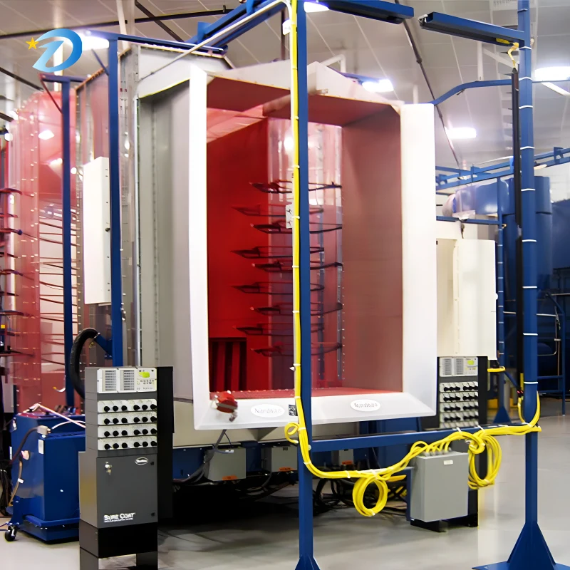 Vendite dirette in fabbrica del set completo di apparecchiature automatiche per la spruzzatura di polveri per uso domestico Linea automatica per spruzzatura di polveri