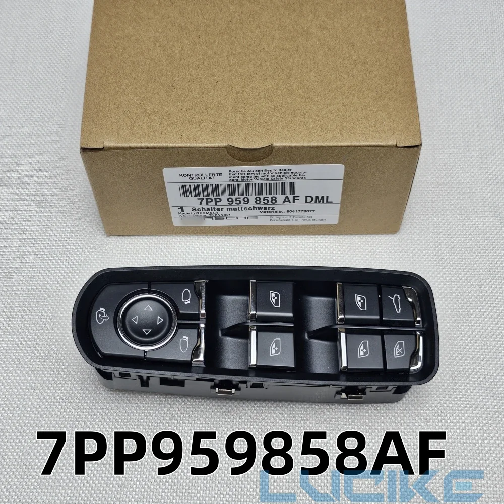 

7PP959858RDML 7PP959858KDML 7PP959858HDML 7PP959858AFDMLPower Window Switch Button For Porsche Cayenne Macan Panamera 2011-2017
