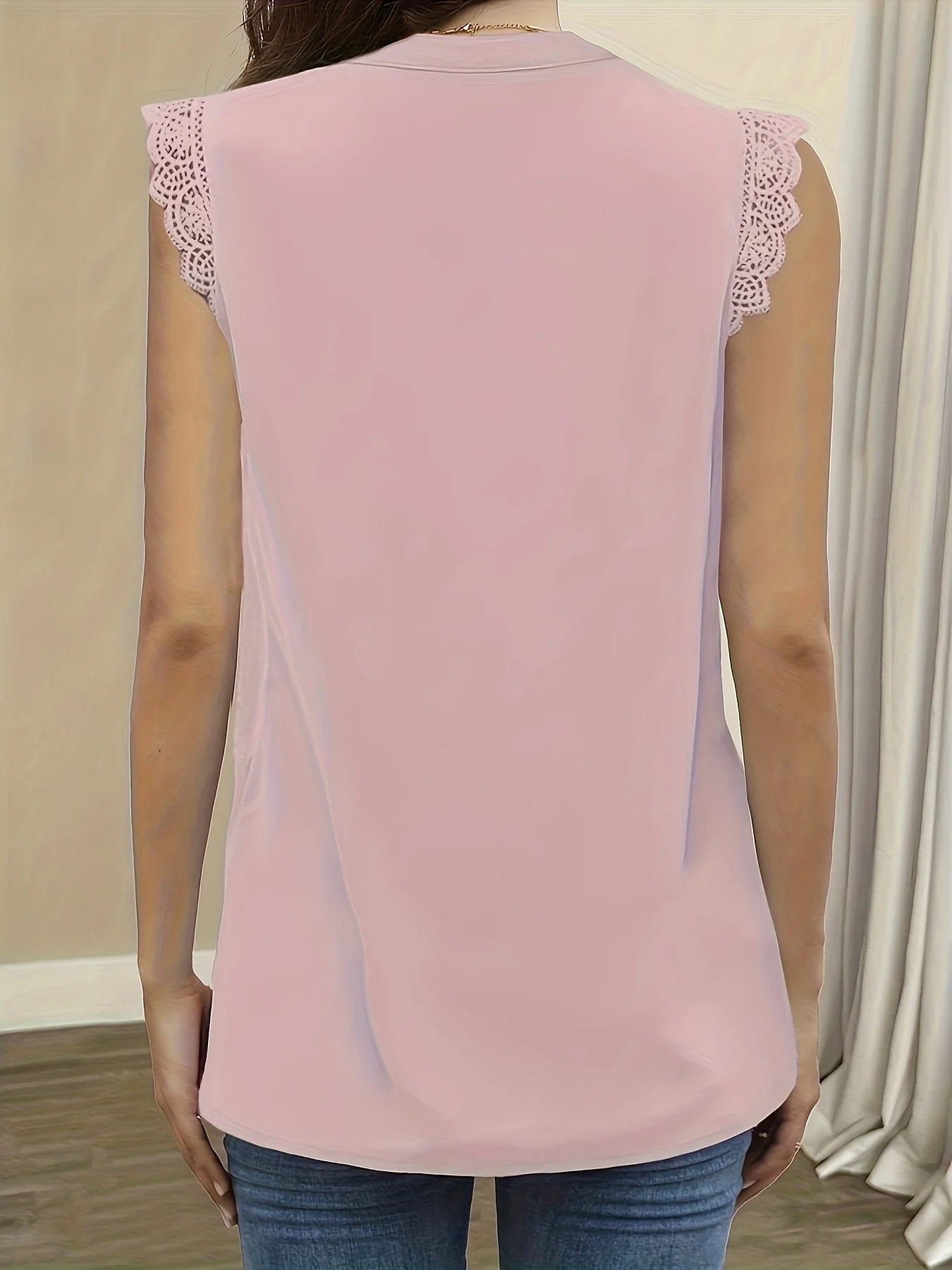 Temperament Lose Frau Hemd Mode Lässig Bluse Elegante kurzarm Frau Hemd Urlaub Wochenende Top – Detail 2