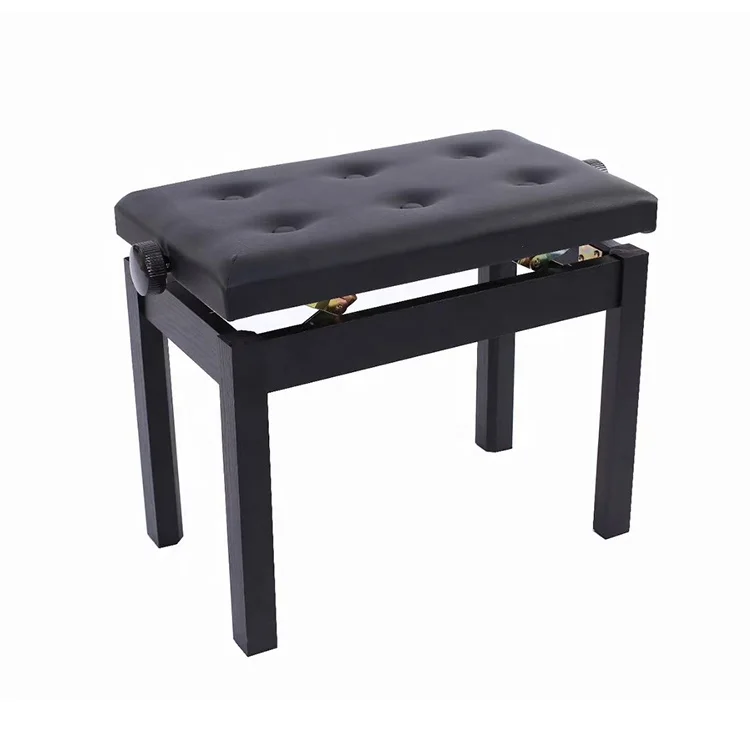 

Hooqu Solid Wooden Adjustable Piano Chair Piano Stool Piano Bench MPB-011